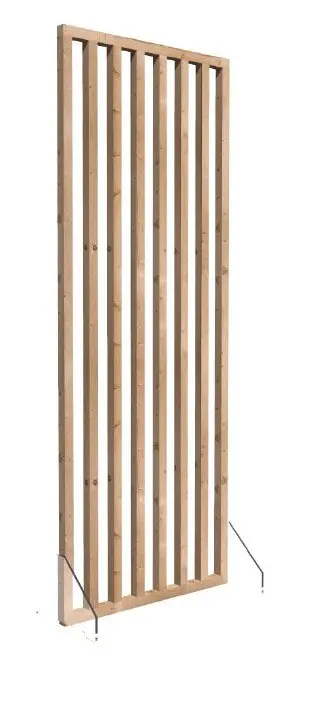 Cloison claustra Eco Bois escalier (copie)