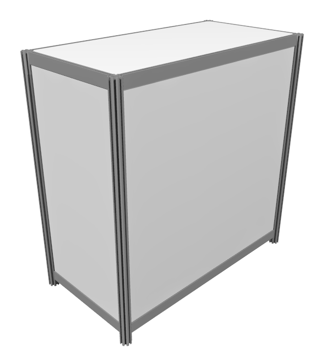 [IG] Comptoir modulaire d'appoint 1 x 0.5 x ht 1.05 m